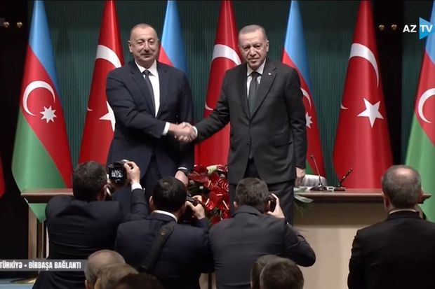 İlham Əliyev və Rəcəb Tayyib Ərdoğan mətbuata bəyanatla çıxış ediblər